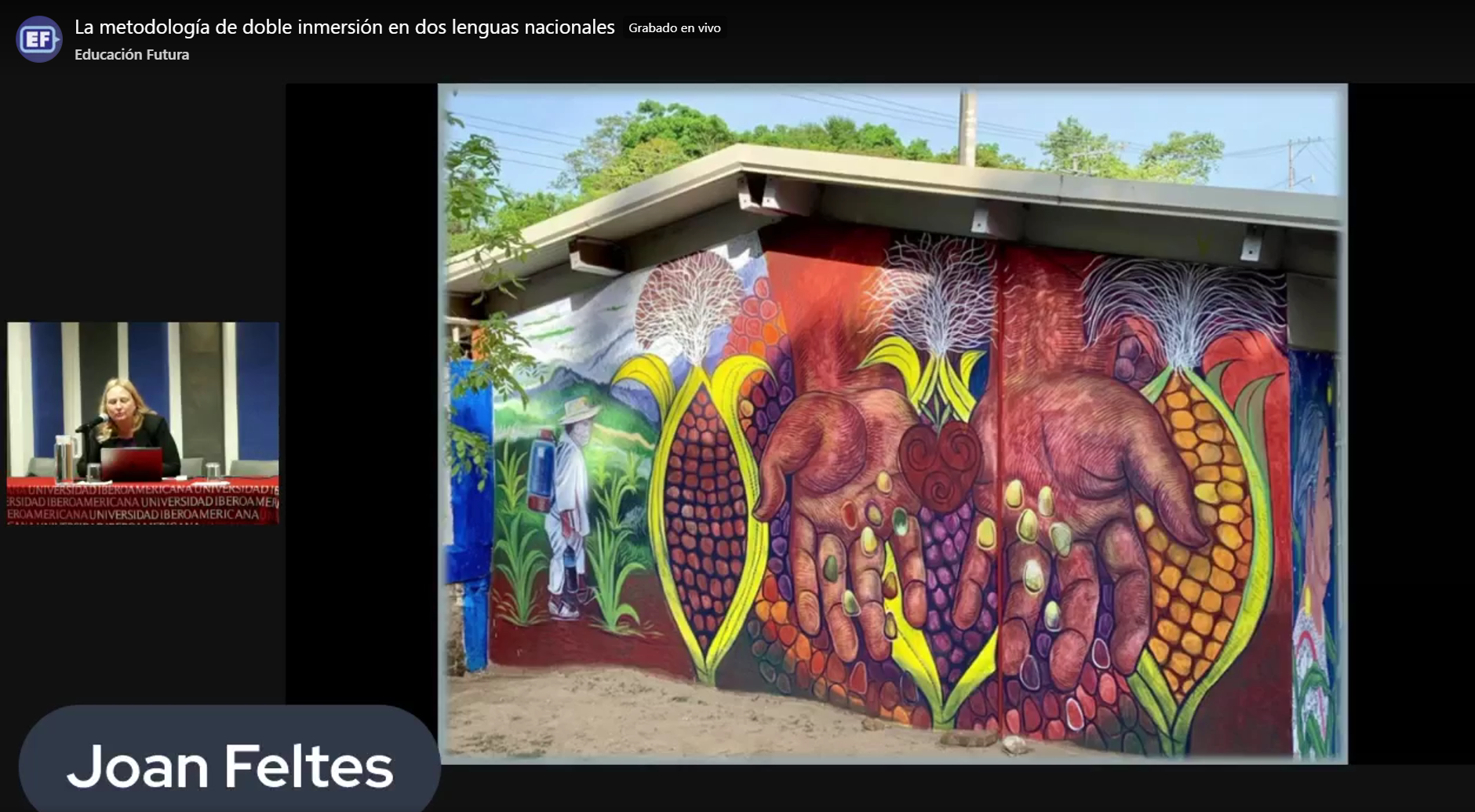 Master Class: La metodología de doble inmersión en dos lenguas nacionales, impartida por la Dra. Joane Feltes