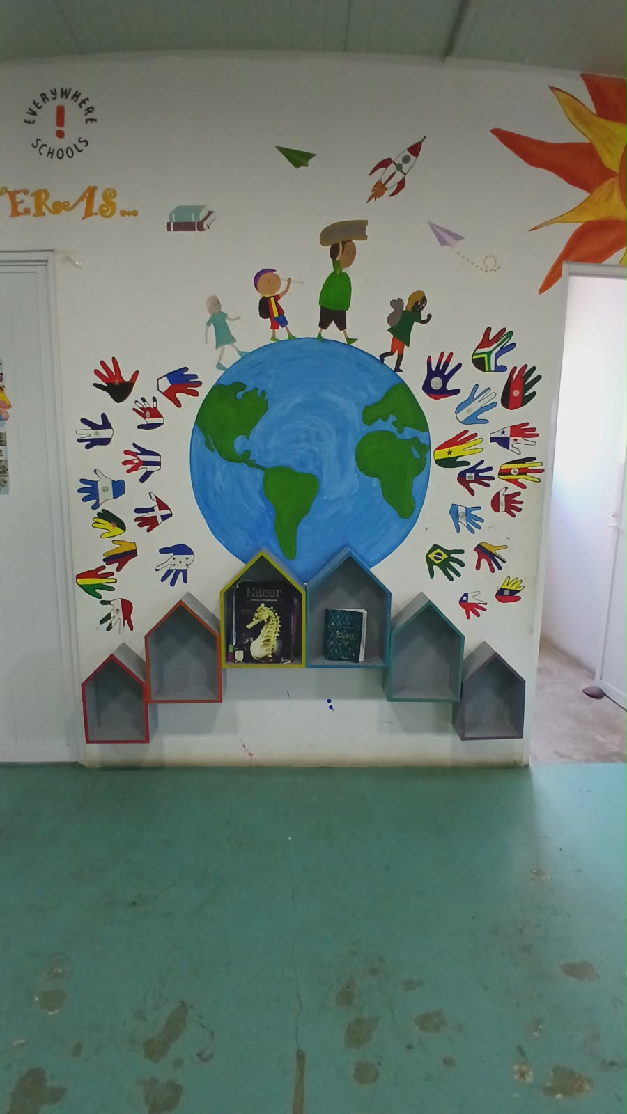 Trabajo de campo: Escuela en albergue de Tapachula,  Chiapas. Noviembre 2025