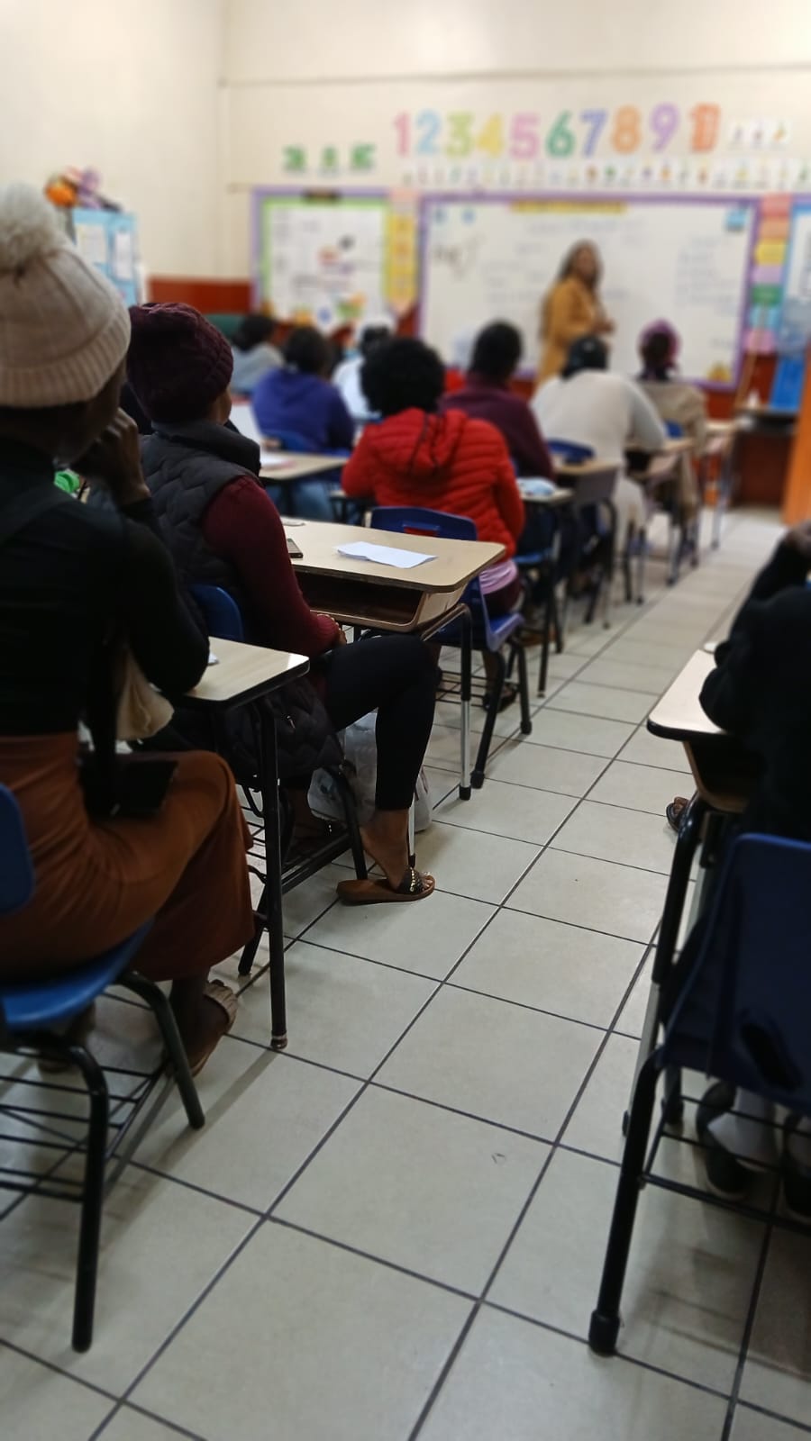 Trabajo de campo: Escuela de enseñanza del Español, Tijuana Baja California